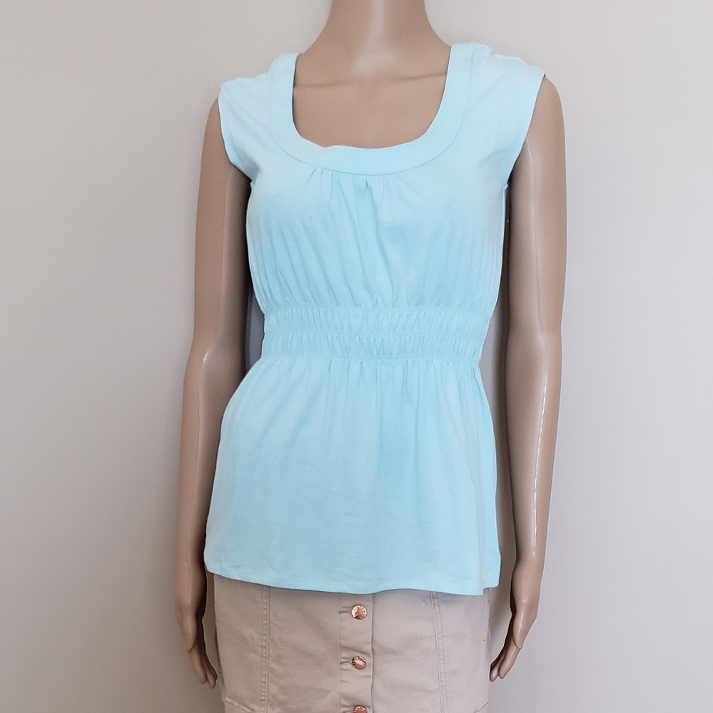 NEW! BANANA REPUBLIC LIGHT BLUE TANK TOP